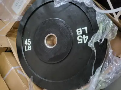 Bumper Plates 1.3$/LBS The Rubber Bumper Plates features minimal bounce and long lasting durability....