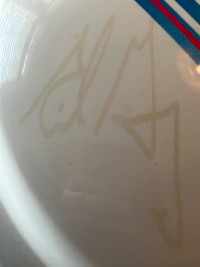 Signed 1970s to 1980s Uvex Alpine Ski Helmet in Arts & Collectibles in Victoria - Image 4
