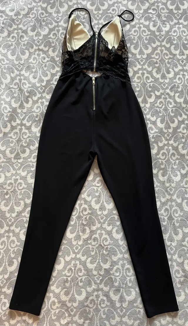 ReVamped Women’s Black Lacy Jumpsuit in Women's - Tops & Outerwear in Oshawa / Durham Region - Image 6