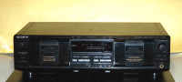 Sony Dual Cassette Tape Deck Model TC-WE435. Rare.