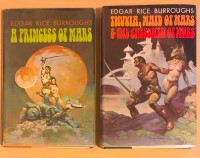 Edgar Rice Burroughs hardcovers ($30 each) Frank Frazetta