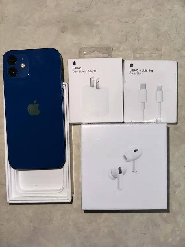 Apple iPhone 12 mini 128gb 87% btry + Pro Buds 20W Set & Deliver