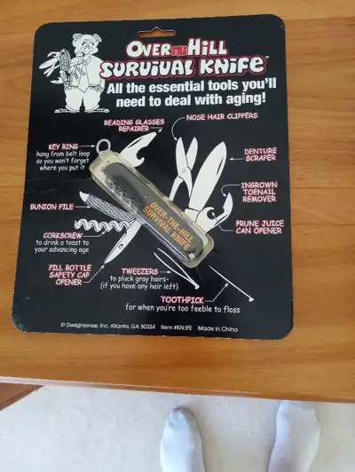 Over the Hill Survival Knife, View more