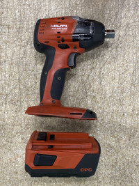 HILTI CORDLESS IMPACT WRENCH SIW 6AT-A22 22 VOLTS $279