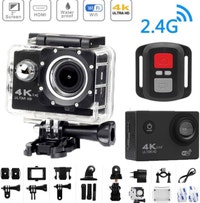 Action Camera Action Camera Ultra HD 4K WiFi Remote Control Spor Mississauga / Peel Region Toronto (GTA) Preview