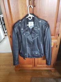 Motorcycle leather jacket size 38 - 40