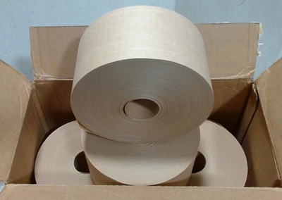 Case of 8 Intertape 3" x 375ft Reinforced Water Activated Tapes,, View more