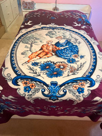 Velour Bedspread for double bed