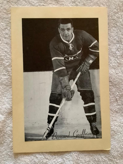 BERNIE GEOFFRION - MONTREAL CANADIENS "BEEHIVE PHOTO", View more