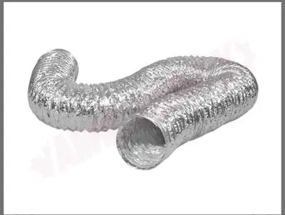 Flexible Aluminum Foil Duct, 5" x 25', View more
