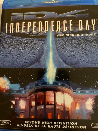 Indépendance day Blu-ray bilingue 5$, View more