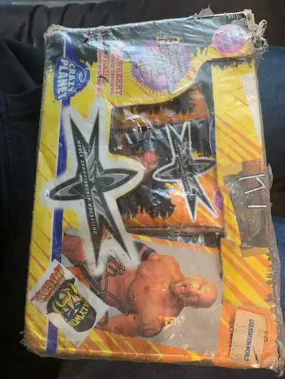 Vintage WCW bubblegum wrestling cards, View more
