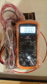 Multimeter with temperature measurement $40
