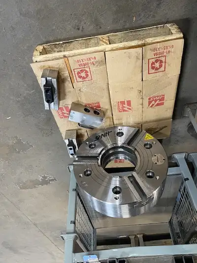 Haas Autogrip 18" 3 jaw chuck Model 3H H18BA11 for ST series Haas lathes. A2-11 Mount 6" Bore Includ...