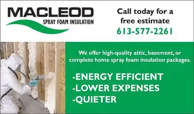 Macleod Spray Foam Insulation Services, View more