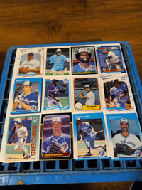 Vintage Baseball Cards Toronto Blue Jays Lot of 125 NM Condition