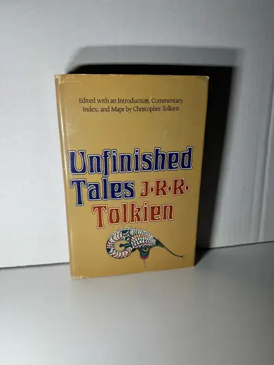 JRR Tolkien: Unfinished Tales (First US Edition), View more