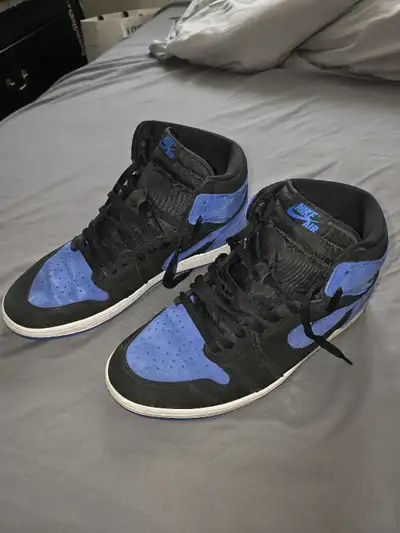 Air Jordan 1 Mid Royal Blue Black – Size 12 (EU 46), View more