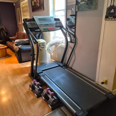 NordicTrack treadmill, View more
