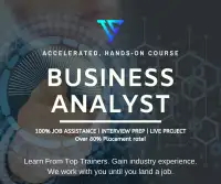 Business Analyst/ BA/ Product Owner Training with Job Assistance