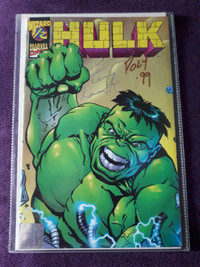 HULK WIZARD EXCLUSIVE COMIC, TERRY KAVANAGH & PAUL LEE SIGNED