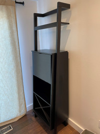 Wood Standing Bar Cabinet - Crate and Barrel