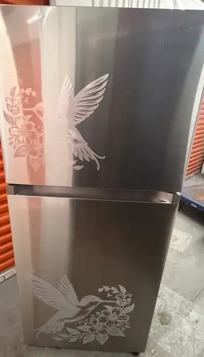 stainless fridge , View more