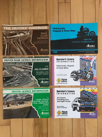 Vintage Alberta Drivers Handbooks