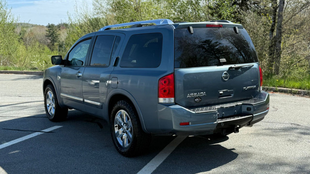 2012 ARMADA 7 PASSENGER 5.6 V8 PLATINUM ED in Cars & Trucks in Bedford - Image 2