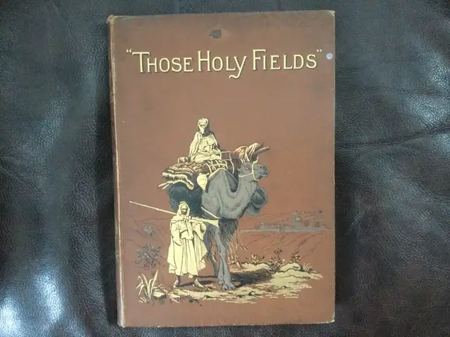 Holy Fields Palestine Illustrated by Pen & Pencil London 1890