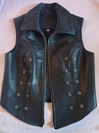 Brand New RUDSAK Leather Biker Vest