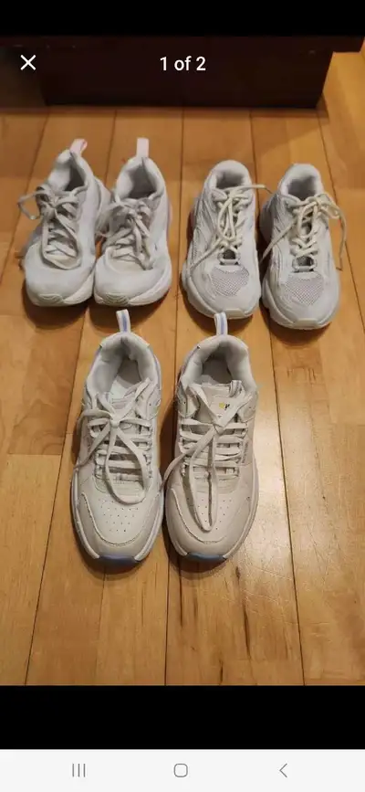 White & Purple/ Pink Sneakers, Trainers, Running Shoes, View more