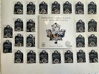 2002 2003 Toronto Sun Maple Leafs Medallion Set
