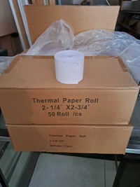 Thermal paper roll H2.25" D2.75"