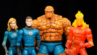 Fantastic Four Figure Set+ (Marvel Legends,Walgreen's Exclusive)