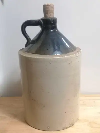 ⭐RARE⭐ Late 1800's - Early 1900's Ships anywhere in Canada/US ✅ Antique Vintage Stoneware 2 Two Gall...