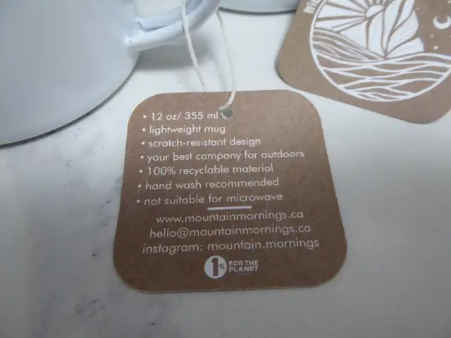 Bear and Mountains, Sunrise/Sunset and Mountains, Camping Mugs in BBQs & Outdoor Cooking in Delta/Surrey/Langley - Image 4