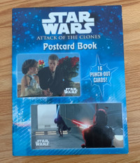 2002 Star Wars Episode II: Attack of the Clones Postcard Book