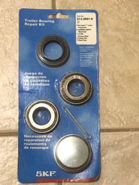 SKF Trailer Bearing Repair Kit 1” Axle snowmobile boat utility 