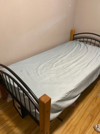 Full size bed and mattress for sell