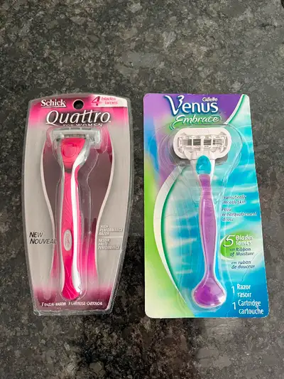 Brand new Brazor for women Gillette Schick, $10 for both., View more
