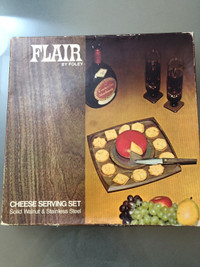 Flair by Foley Cheese Serving Set $10