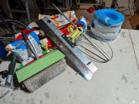 Assortment of Flooring Tools/Materials