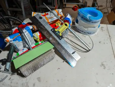 Assortment of Flooring Tools/Materials, View more