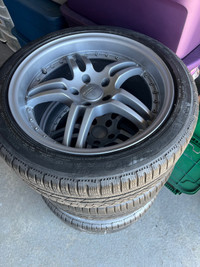 IKON 18" 5x114.3 Rims And Tires