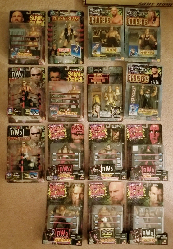 ○○○WCW/NWO ACTION FIGURES FROM Toy Biz 1999○○○ | Toys