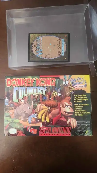 Donkey Kong Country. Super Nintendo. CIB. East End Hamilton., View more