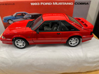 1/18 GMP 1993 Ford Mustang Cobra SVT Very rare Diecast Model WOW