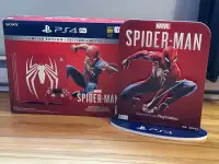 PS4 pro Spider-Man BOX ONLY and display