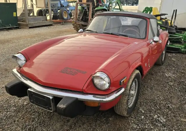 1977 Red Triumph Spitfire Convertible | Classic Cars | Mississauga ...